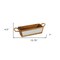 Homeroots 16" Brown Solid Wood And Metal Crate 487918 - alternate 6