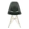 Leisuremod Bristol 5-Piece Modern Dining Set: Round MDF Table & 4 Eiffel Plastic Chairs with Chrome Legs, 5PK BTBL-35BL-CR19TBLG4 - alternate 9
