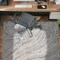 World Rug Gallery Marble Swirl Distressed Area Rug 4 ft x 6 ft Gray WR200GRAY4X6 - alternate 1