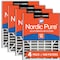 Nordic Pure 20x25x5 Plus Carbon Pleated Air Filter, High Capacity, MERV 15, 4 PK 20x25x5ABM15+C-4 - alternate 1
