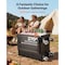 Vevor Insulated Food Pan Carrier Front Load Catering Box w/ Wheels 127 Qt Black BW-120 - alternate 6