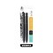 Blen Retractable Gel Pen, 0.7 mm, Black, PK2 41412 - alternate 1