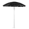 Picnic Time Family Of Brands 5.5 Ft. Portable Beach Umbrella, Black 822-00-179-000-0 - alternate 1