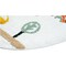 Homeroots 32" White Yellow And Red Cotton Cars Round Youthful Bath Rug 634889 - alternate 2
