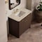 James Martin Vanities Gracyn 36" Single Vanity, Sable, w/ 3 CM Tajnar Eclos Widespread Top D125-V36-SBL-WTJR - alternate 6