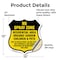 Signmission No Spray Shield Sign No Spray Zone Resid, 12 Inch X 12 Inch, Vinyl Decal SHI-D-12-405 - alternate 4