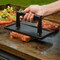 Razor Grill Press, 11.6 in L, 8.78 in W, Rectangular, Cast Iron/Wood, Stay-Cool Handle 08821RZ - alternate 4