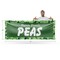 Signmission Farm Fresh Peas, 24 Inch x 72 Inch, Vinyl Banner B-72-30607 - alternate 1