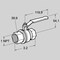 Honeywell Kromschroder VLV, BALL, MAN, 1.0 IN., NPT, AKT 25TN88 KS03152310 - alternate 2