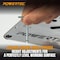 Powertec Benchtop Router Table w/ Metal Stand and Adjustable Fence Set - 24in x 16in Laminated MDF Top 71963 - alternate 7