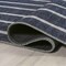 Jonathan Y Rand Distressed Ticking Stripe Non-Slip Machine-Washable Navy/Gray 4 ft. x 6 ft. Area Rug WSH119A-4 - alternate 7