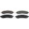 Wagner Brakes Disc Brake Pad Set-QC1019 QC1019 - alternate 2