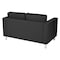 Office Star Products Pacific Love Seat, Black PAC52-R107 - alternate 5