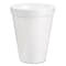 Dart Foam Drink Cups, 6oz, White, PK1000 PK 6J6 - alternate 1