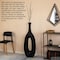 Uniquewise 44-Inch Frosted Black Fiberglass Tall Floor Vase - Decorative Vase for Modern Home Decor QI004676.L - alternate 9