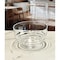 Homeroots Clear Four Piece Round Swirl Acrylic Service For Four Bowl Set 520891 - alternate 8