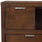 Homeroots 45in Brown Select Solids and Veneer Open shelving TV Stand 404269 - alternate 5