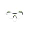 Jackson Safety Maxview+, Safety Glasses, Anti-Fog & Anti-Scratch, Clear Lens, Black/Green Frame, Half-Frame 60000 - alternate 10