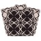 Homeroots 12" X 12" Gray and Black The Clover Peel and Stick Removable Tiles 556439 - alternate 7
