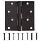 Prosource Square Corner Door Hinge, Steel, Oil-Rubbed Bronze, Loose Pin, 180 deg Range of Motion 20339ORX - alternate 1