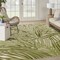 Homeroots 10' X 14' Ivory And Green Palm Leaf Indoor Outdoor Area Rug 548103 - alternate 6