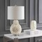 Jonathan Y Seashell Rosette 24" LED Table Lamp, Cream JYL1049A - alternate 5