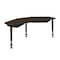 Regency I-Promise Student Classroom Desk W/ Book Storage, 60 in W X Wood, Metal, Neo Walnut IP2SD2BX6024NW - alternate 6