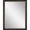 Homeroots 45" Dark Brown Accent Mirror 632791 - alternate 1