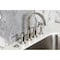 Kingston Brass Bridge Kitchen Faucet with Brass Sprayer, Brushed Nickel KS8268DLBS - alternate 4