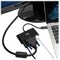 Tripp Lite USB C TO DVI EXTERNAL VIDEO ADAPTER WITH USB-A HUB AND USB-C PD CHARGING PORTS,  U444-06N-DUB-C - alternate 6