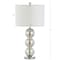 Jonathan Y Bella 27" Glass Triple-Sphere LED Table Lamp, Mercury Silver/Chrome, 2PK JYL1070B-SET2 - alternate 7