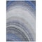 Homeroots 8' X 10' Denim Blue And Navy Blue Abstract Washable Indoor Outdoor Area Rug 577292 - alternate 7