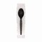 Dixie Mediumweight Polystyrene Wrapped Cutlery, Spoon, Plastic, Black, 1000PK TM53C1 - alternate 6