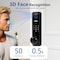 Wrightmaster 6-in-1 Aluminum Smart Pad Lock with Camera & Doorbell, Facial Recognition, App, Fingerprint, IC Card ZR-D4 - alternate 8