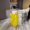 Regal Altair 23 Gallon Slim Rectangular Yellow Plastic Trash Can, Heavy Duty Resin Construction ZR-TC-300-SLIM23YW - alternate 4