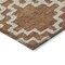 Homeroots 3' X 5' Brown And Ivory Geometric Washable Indoor Outdoor Area Rug 593780 - alternate 9