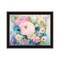 Homeroots Fresh Florals Black Framed Print Wall Art 529926 - alternate 1