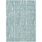 Homeroots 9' X 12' Teal Blue And Ivory Abstract Washable Indoor Outdoor Area Rug 588520 - alternate 8