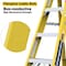 Wrightmaster 3.5 ft. Fiberglass Step Ladder, 8 ft. Reach with Top Cap and Non-Marring Feet, 300 lb. Capacity ZoroP464753 - alternate 9