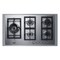 Summit 36in Wide 5-Burner Propane Gas Cooktop In Stainless Steel _x000D_ GCJ536SSLPTK - alternate 1