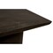 Homeroots 24" Dark Brown Distressed Solid Wood Square Pedestal End Table 605350 - alternate 4