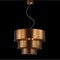 Jonathan Y Lynn 21" 3-Tier Metal LED Pendant, Gold JYL9036A - alternate 6