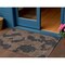 Homeroots 3' X 5' Chocolate And Charcoal Abstract Washable Indoor Outdoor Area Rug 614521 - alternate 1