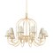Hudson Valley Lighting Warrensburg 44 in. Chandelier Vintage Gold Leaf 5744-VGL - alternate 1