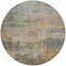 Homeroots 8' Sage And Beige Round Abstract Washable Indoor Outdoor Area Rug 616252 - alternate 7