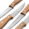 Gibson Home Seward 4 Piece Stainless Steel Steak Knife Cutlery Set with Wood Handles 107195.04 - alternate 4
