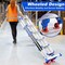 Wrightmaster 20ft Reach Aluminum Multi-Position Ladder w/ Wheels and Stabilizer Bar, 330 lbs. Load Capacity Blue ZOR-20FT-BU - alternate 7