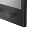 Gatco Glamorous 29" Mirror with 3 Hooks, Matte Black 1836MX - alternate 3