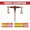 Mytee Products PRO Chain Binder Ratchet Style 5/16 in - 3/8 in w/ Grab Hooks, 7100 lbs WLL, 2PK CBRS516-PROx2 - alternate 6