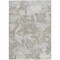 Homeroots 3' X 5' Taupe And Brown Abstract Washable Indoor Outdoor Area Rug 609582 - alternate 6